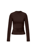 All-Fit Gebreide Lange Mouw Top