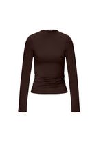 All-Fit Gebreide Lange Mouw Top
