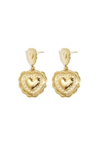 Oorbellen Met Hartvormige Hangers