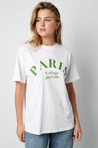 T-shirt Casual Letters