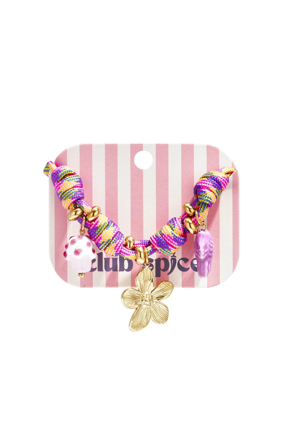 Armbanden Met Touwbedeltjes Bloemen