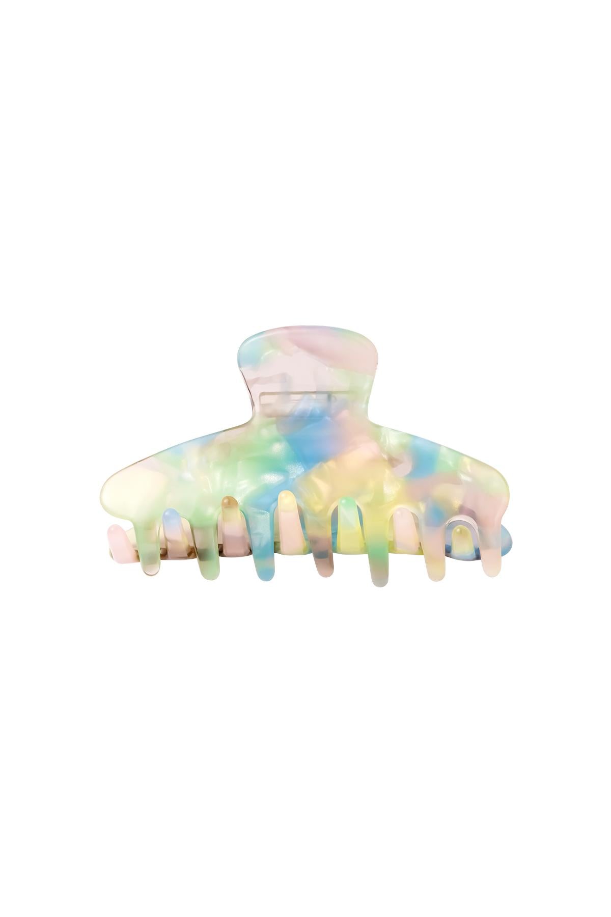 Haarclip Gespot Blauw Sheet Material
