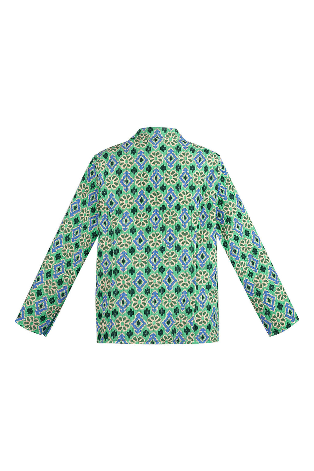 Boho Stijlvol Groen Rayon Jasje