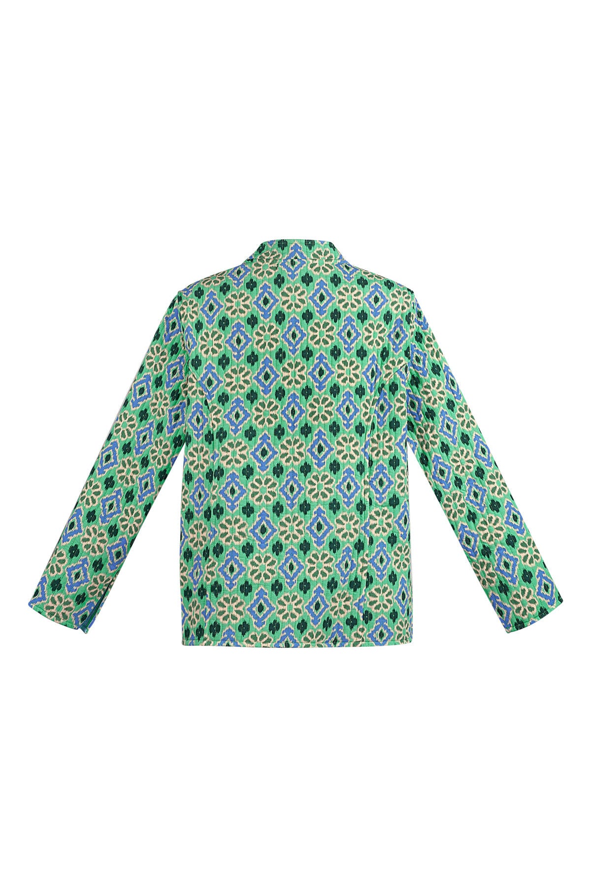 Boho Stijlvol Groen Rayon Jasje
