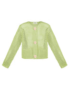 Gebreide Vrouwen Cardigan Open Voorkant Haakpatroon
