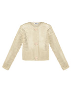 Gebreide Vrouwen Cardigan Open Voorkant Haakpatroon