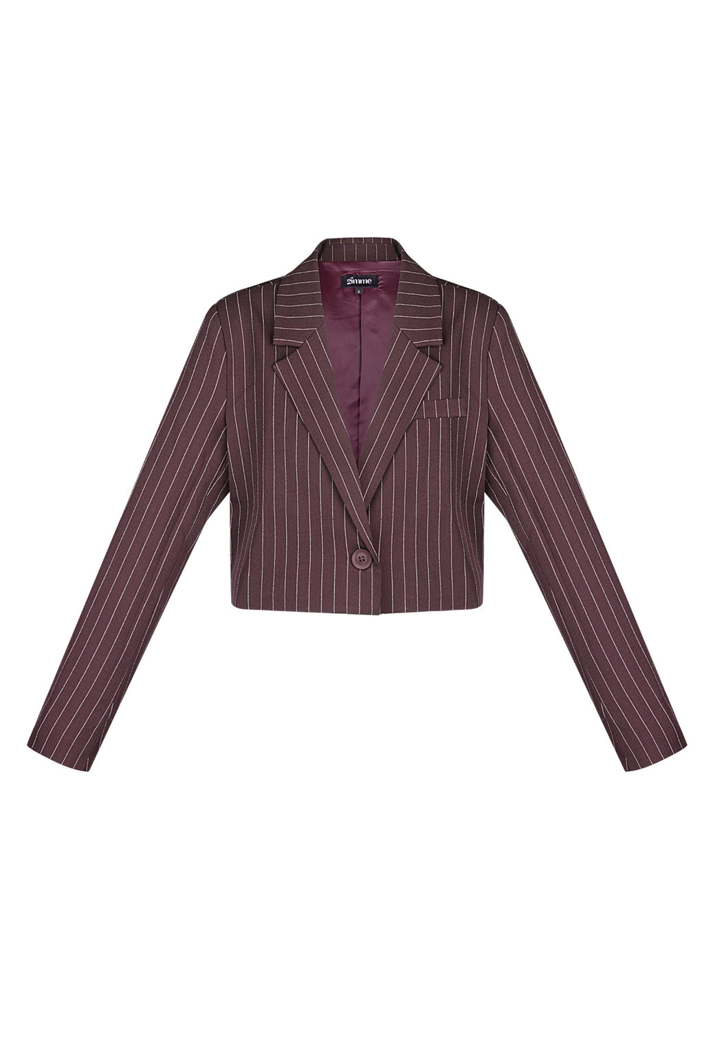 Polyester Cotton Blend Vrouwen Suit Set Conservatief Strepen