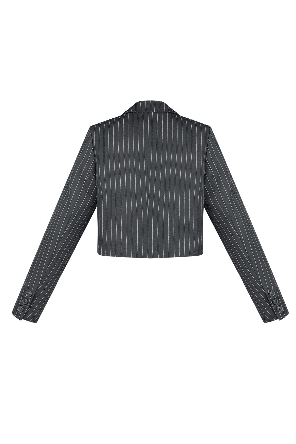 Polyester Cotton Blend Vrouwen Suit Set Conservatief Strepen