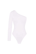 Een-schouder Bodysuit Asymmetrisch Ontwerp