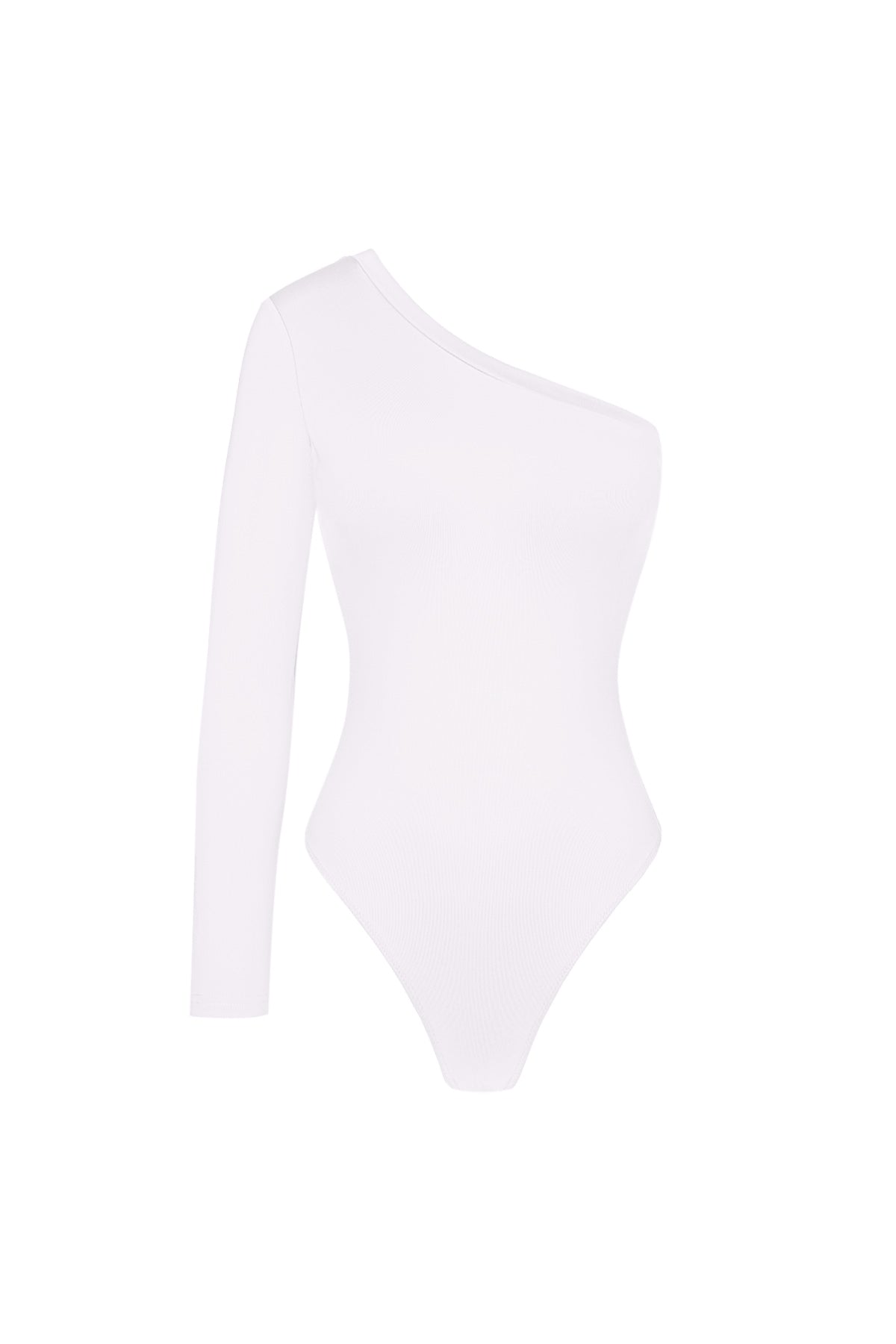 Een-schouder Bodysuit Asymmetrisch Ontwerp