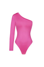 Een-schouder Bodysuit Asymmetrisch Ontwerp