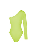 Een-schouder Bodysuit Asymmetrisch Ontwerp