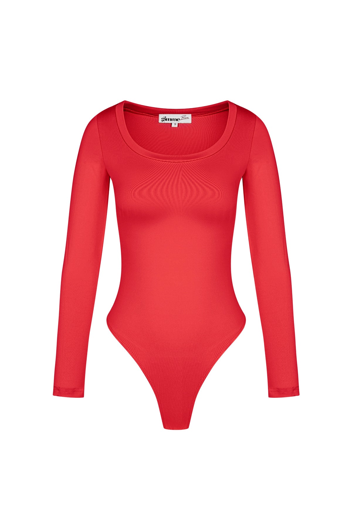 Lange Mouw Bodysuit Hoge Stretch Passend