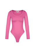 Lange Mouw Bodysuit Hoge Stretch Passend