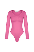 Lange Mouw Bodysuit Hoge Stretch Passend