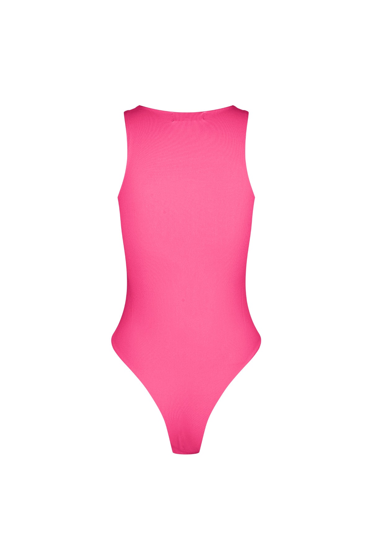 Mouwloze Body High Neck Form-Fitting