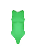 Mouwloze Body High Neck Form-Fitting