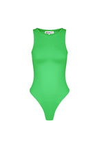 Mouwloze Body High Neck Form-Fitting
