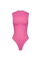 Elastische Tricot Vrouwen Body High Neck Minimalistisch Ontwerp