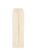 Wide Leg Pants Comfortabele Trekkoord Taille
