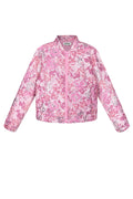Korte Jas Bloemenprint Sportief