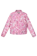 Korte Jas Bloemenprint Sportief