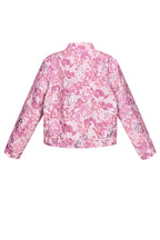 Korte Jas Bloemenprint Sportief