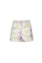 Geweven Shorts Elegante Bloemenprint