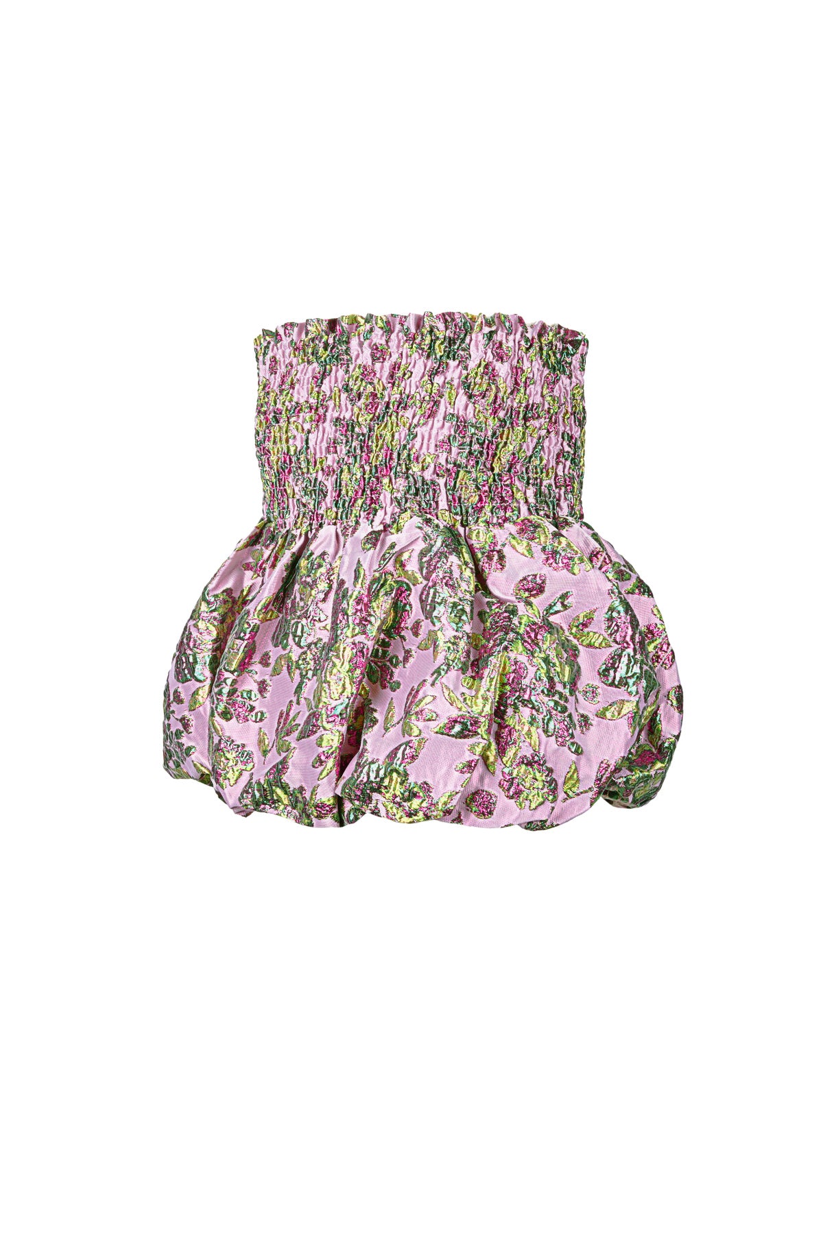 Zijdenmix Mouwloze Top Peplum