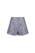 Hoge Taille Shorts Bloemenprint