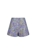 Hoge Taille Shorts Bloemenprint