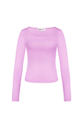 Lange Mouw Crop Top Vierkante Halslijn Bodycon Pasvorm
