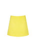 Minirok Solide Kleur Stretch Fit