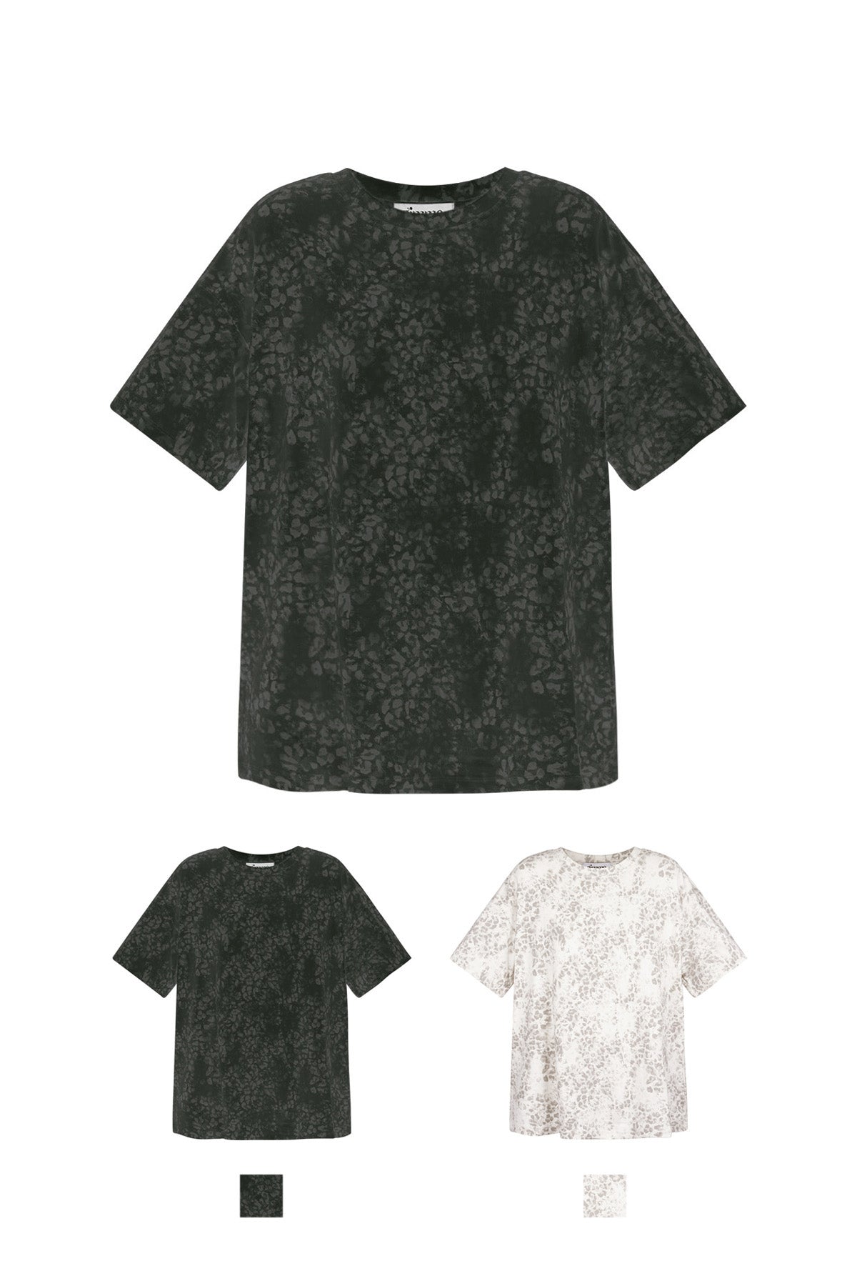 T-shirt Oversized Luipaardprint