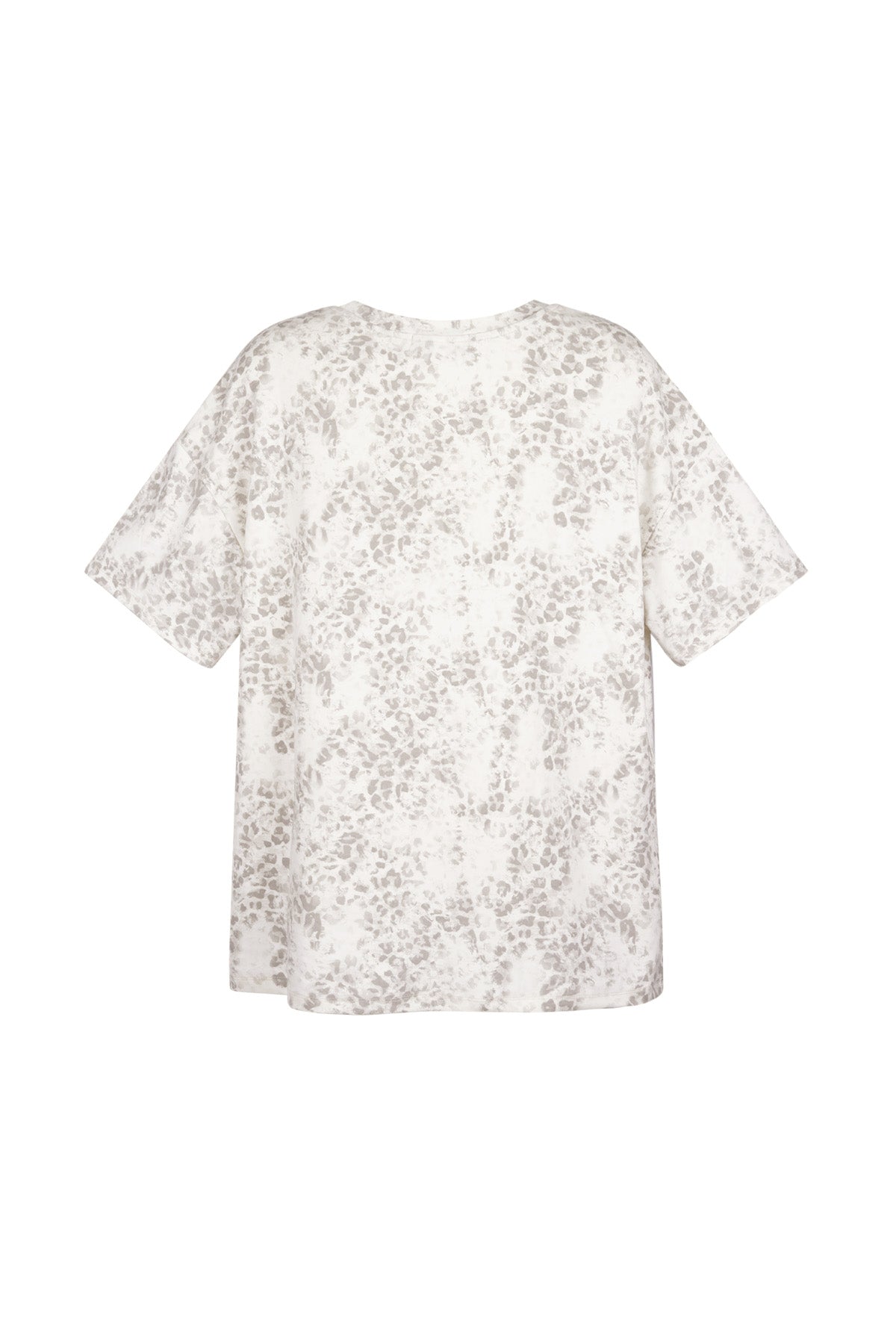 T-shirt Oversized Luipaardprint