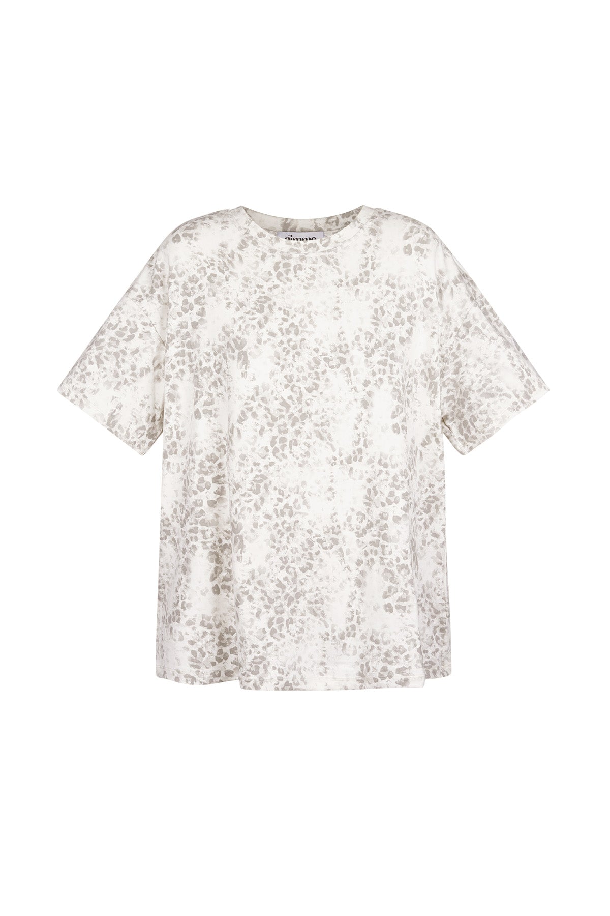 T-shirt Oversized Luipaardprint