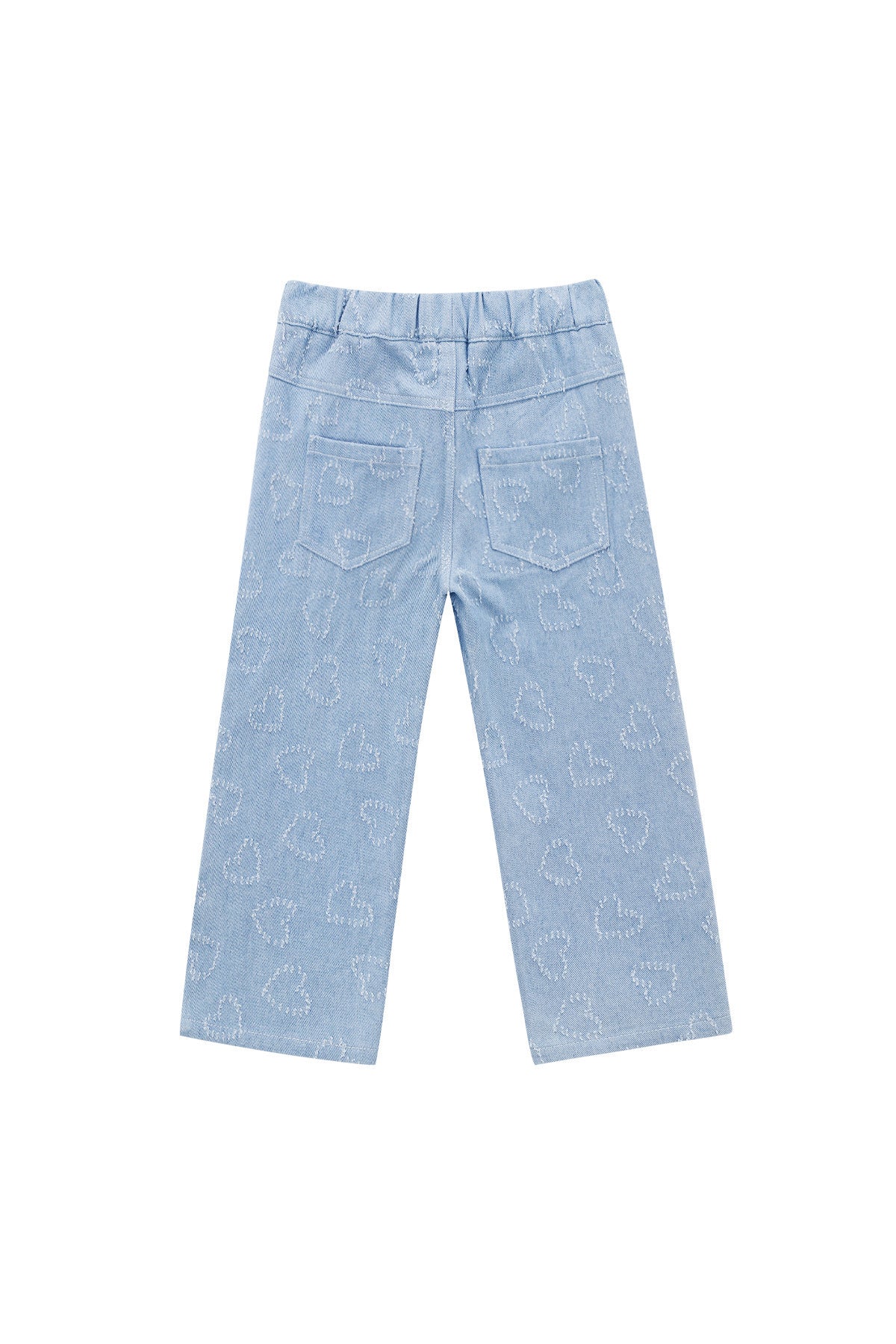 Cotton Denim Vrouwen Rechte Casual Broek 