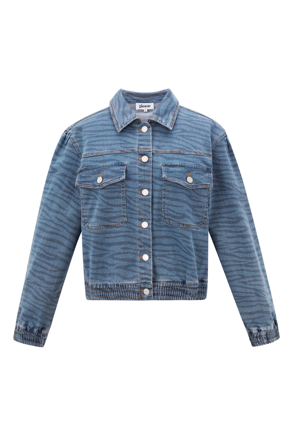 Stijlvolle Blauwe Denim Jasje