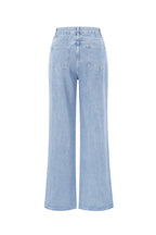 Rechte Jeans Hart Borduurwerk Casual