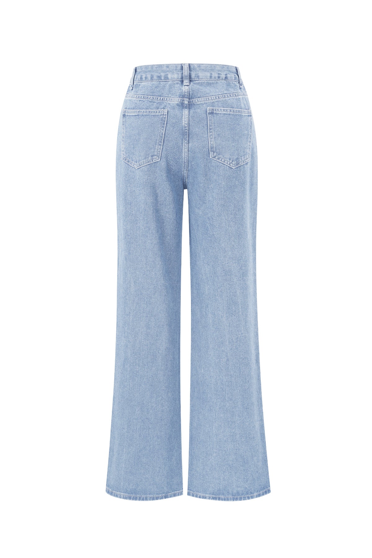 Rechte Jeans Hart Borduurwerk Casual