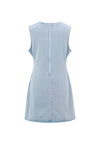 Mini Jurk Mouwloos Bodycon