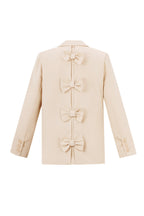 Vrouwen Suit Gesneden Boog Detail