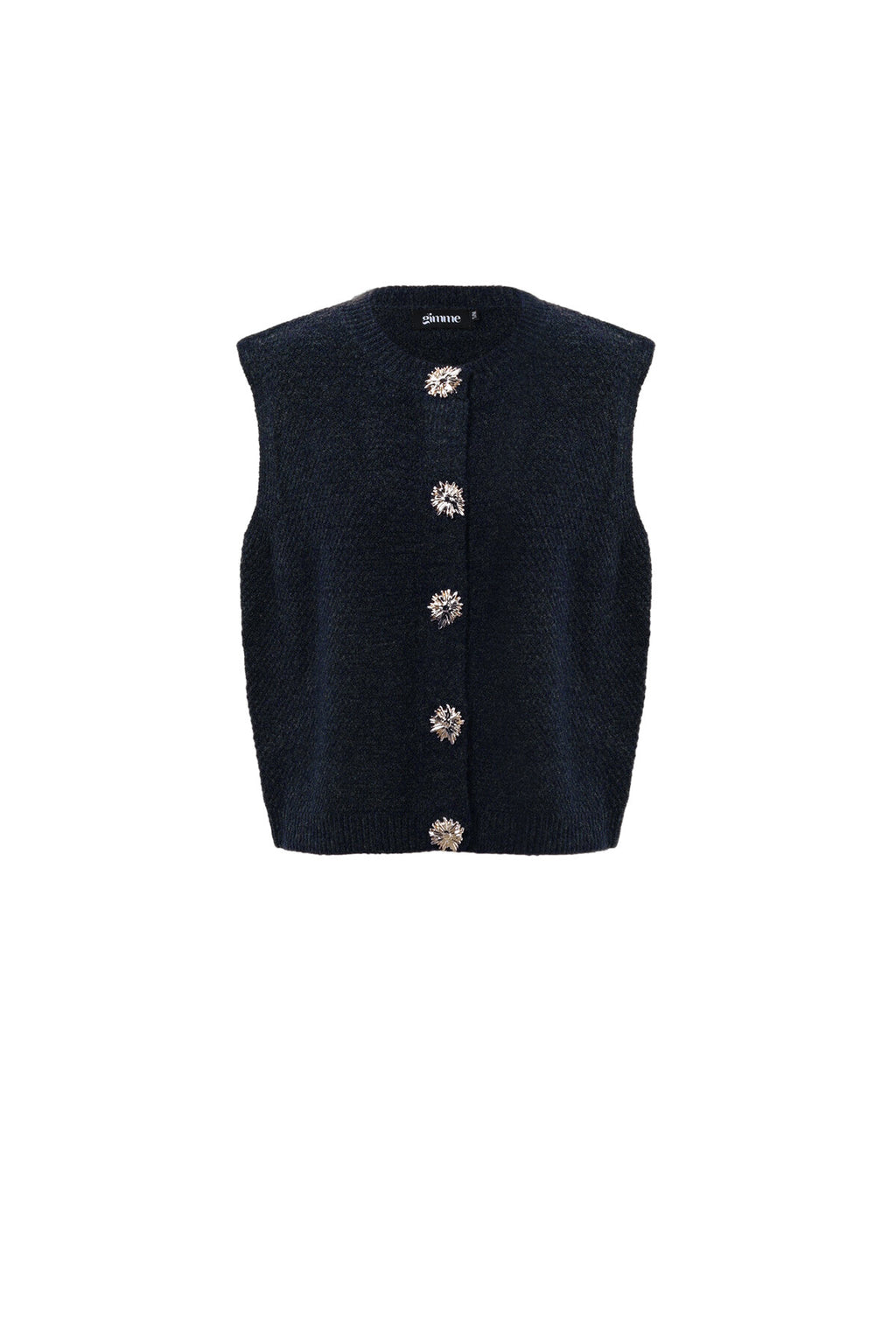Gebreide Vest Casual Solide Kleur