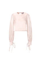 Glanzende Parelblouse