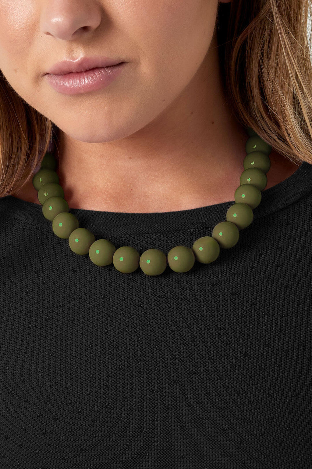 Stijlvolle Kralenketting van Hars 