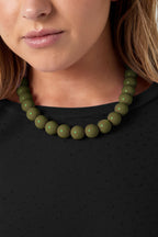 Stijlvolle Kralenketting van Hars 