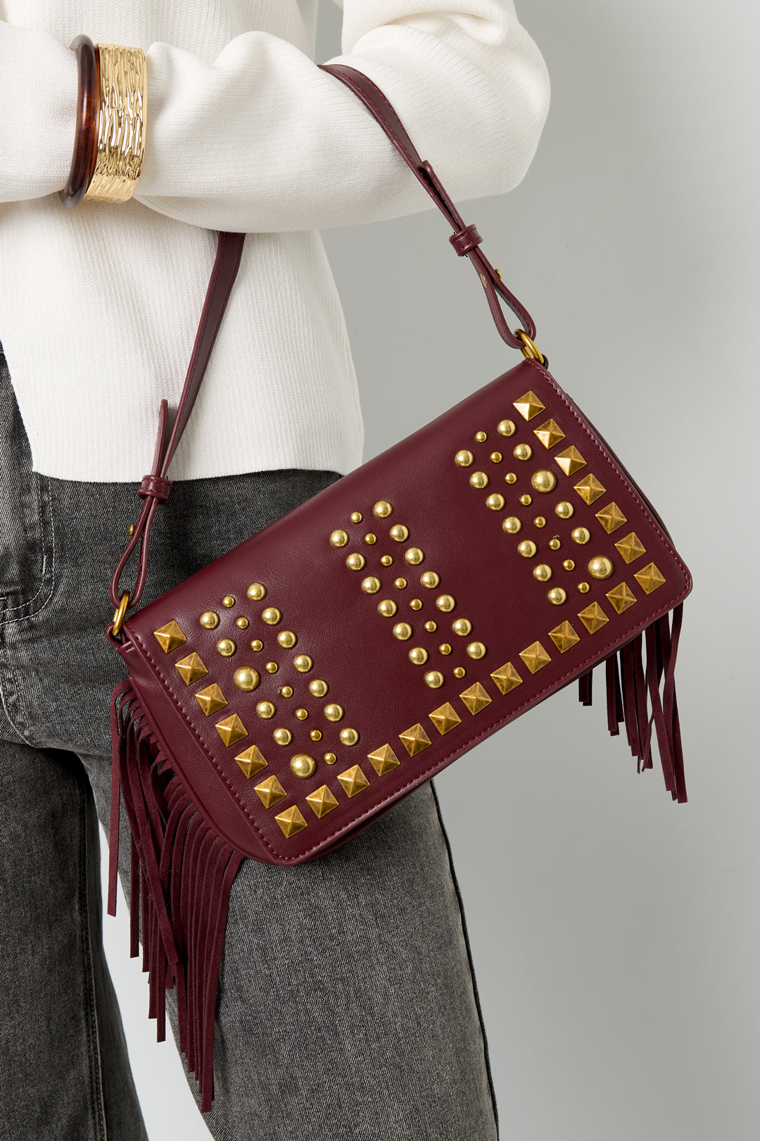 Schoudertassen Geometrisch Punk Pu Dagelijkse Accessoires