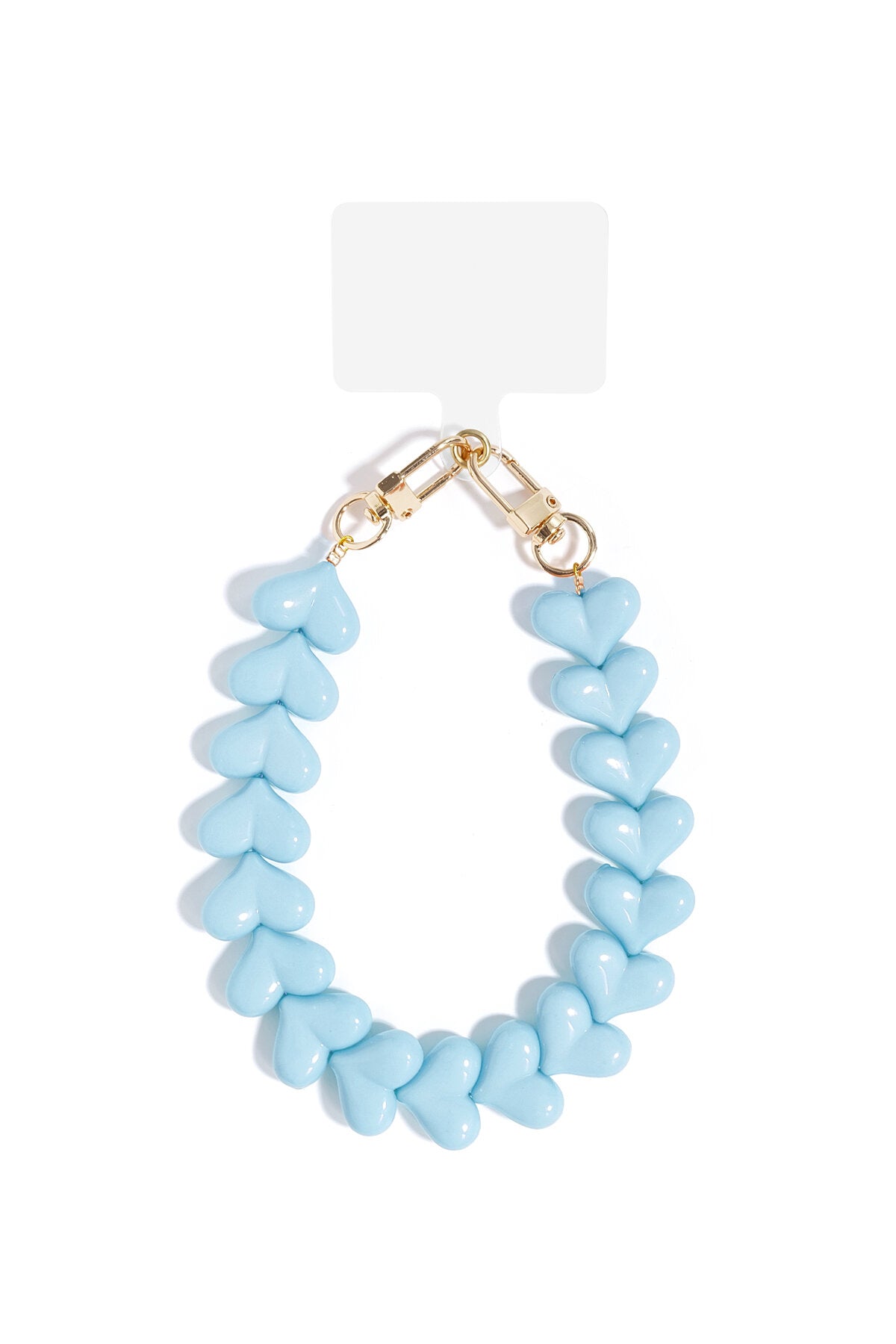 Acryl Hart Telefoonketting