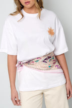 Zomersjaals Met Bloemenprint