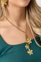 Elegant Gold-Plated Hangerkettingen Bloemen